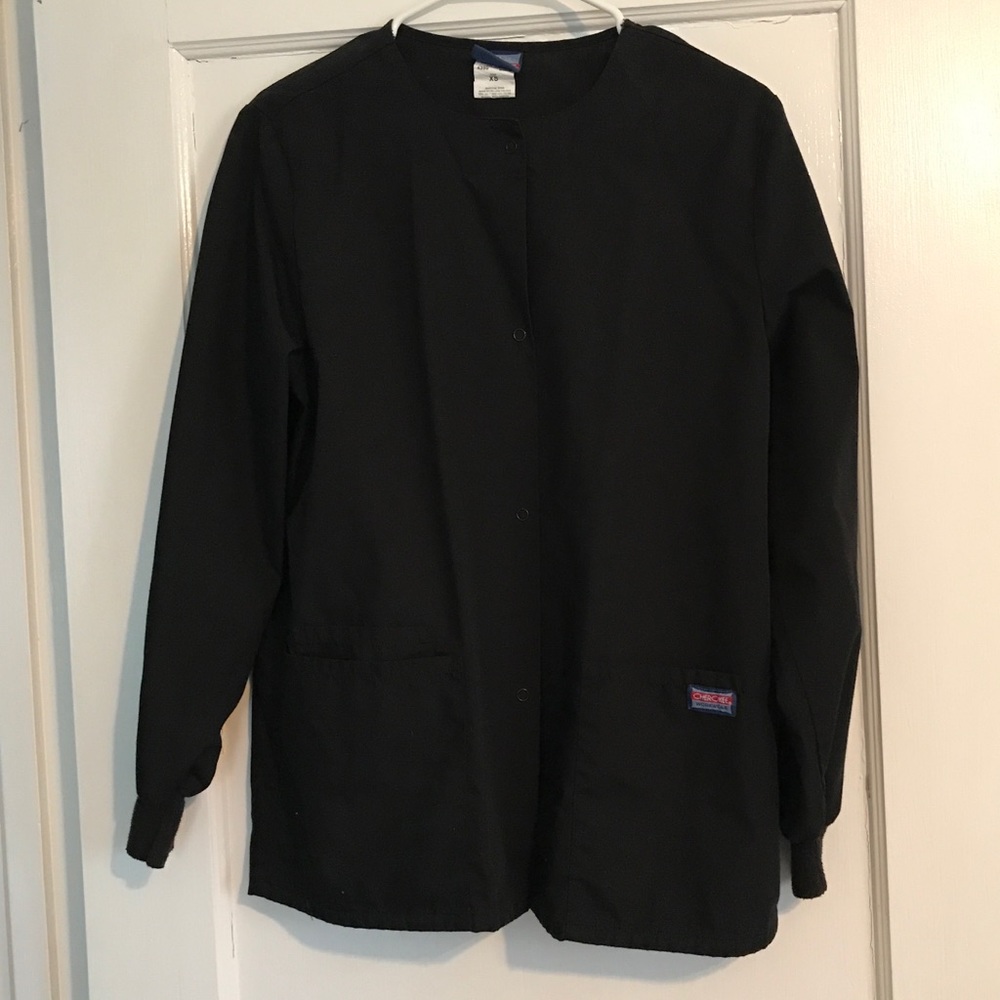 Black Cherokee scrub jacket